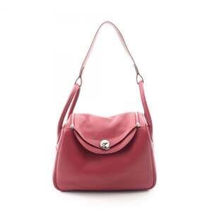 Hermes Lindy 30 Shoulder Bag/Handbag, Leather, Taurillon Clemence, Women's, B...